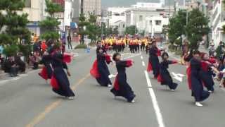 Nalko連 おどりや　～2013赤穂でえしょん祭り(駅前通り会場)