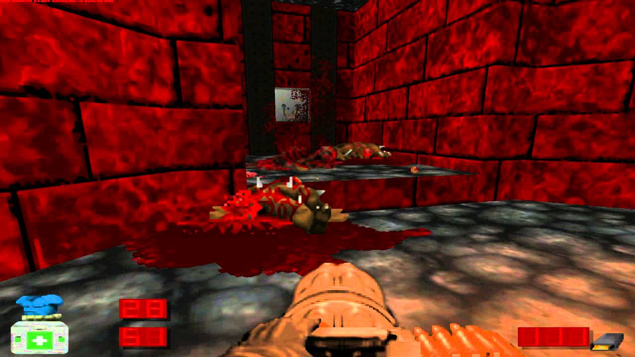 Brutal Doom V20b Hell On Earth Starter Pack Levels 21-25 - YouTube