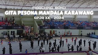 MARCHING BAND GITA PESONA MANDALA KARAWANG - GPJB 2024 