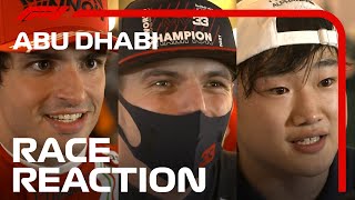Drivers' Post-Race Reaction | 2021 Abu Dhabi Grand Prix
