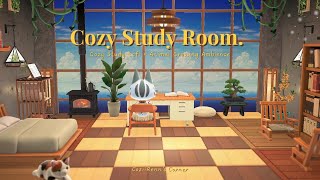 Animal Crossing Study Room Ambience 📚 Cozy Lofi for Studying