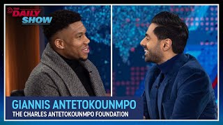 Giannis Antetokounmpo - The Charles Antetokounmpo Family Foundation | The Daily Show