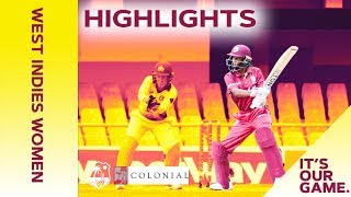 West Indies Women vs Australia Women | 2nd Colonial Medical Insurance ODI 2019 - Highlights