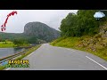 Driving in Norway - Veen Gardscamping To Suleskard - 4K60 Road Trip