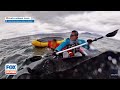 father s video shows son briefly swallowed by whale while kayaking