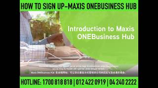 How to Sign Up Maxis ONEBusiness Hub