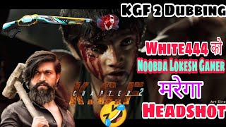 KGF Chapter 2 Free Fire Dubbing 😂|| Free Fire KGF 2 Funny Dubbing Video 🤣|| Free Fire Comedy Video