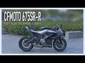 CFMOTO 675SR-R | Test Ride On Urban Street | Raw Sound | Engine Sound | MotoVlog | ASMR | 4K60FPS