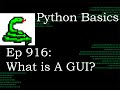 Python Basics Tutorial What is a GUI? || Digital Clock Series
