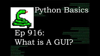 Python Basics Tutorial What is a GUI? || Digital Clock Series
