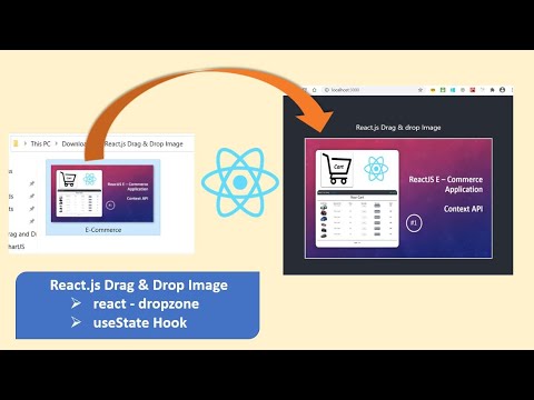 How To Upload Preview Image With Drag Drop In React Js Using Hooks