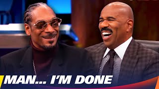Snoop’s "I Quit" Story Took Me OUT | Steve Harvey
