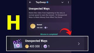 Unexpected Ways | Tapswap Code | 10 Unexpected Ways to Make Money from What You Know