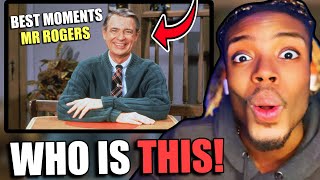 GEN Z Kid FIRST TIME REACTING TO MR ROGERS EVER (SPEECHLESS…)