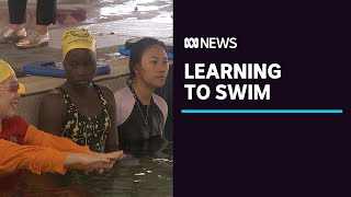 How swimming lessons are saving the lives of migrants | ABC News