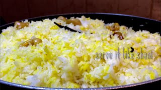 സൽക്കാരങ്ങളിൽ വിളമ്പാൻ ഇതാ ഒരു EASY RICE || VARIETY RICE RECIPE | SPECIAL KESAR RICE