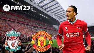 Liverpool Vs Manchester United | Premier League 2022-23 | FIFA 23 Gameplay