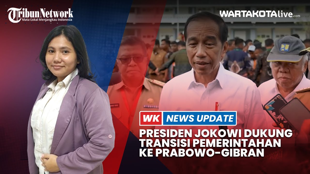 Presiden Jokowi Siap Dan Dukung Proses Transisi Pemerintahan Ke Prabowo ...