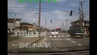 車一人旅　ドラレコ　20110605-5燕三条・山形・酒田　2日目その5.wmv