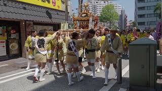 川崎　稲毛神社　山王祭　町内御輿連合渡御　2024/08/3  a10