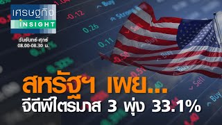 สหรัฐฯ เผยจีดีพีไตรมาส 3พุ่ง 33.1% | เศรษฐกิจInsight 27 พ.ย.63