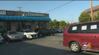 Domino's Pizza Workers Protest, Claim Coronavirus Outbreak At South LA Store