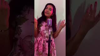 Feel the voice - Unplugged Singing 😍 Tanha - Sangeetha Rajeev #shorts