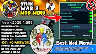 Unleashing The Ultimate Upgrade Stick War Saga Mod Menu V2025 4 723