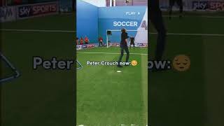 Peter Crouch now😔 vs Then🤩 #fyp #football #viral #shorts #fypシ