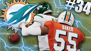 We Might've Lost Our Rookie Linebacker For The Year... Madden 22 Miami Dolphins Franchise Ep.34