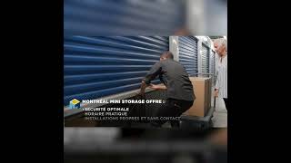 Besoin d'espace? Nous l'avons! Louez votre unité chez Entreposage Montréal Mini-Storage