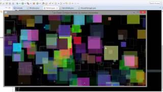 Basic Particle System With Java