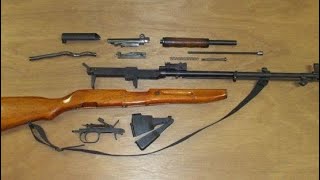 SKS Disassemby and reassenbly / How to take down Simonov semi auto Rifle