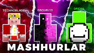 MINECRAFT OʻYINCHILARI✅ | DUNYO BOʻYICHA ENG KUCHLI MINECRAFTERLAR👍 |||