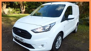 Walk around video of our 2020/70 Ford Transit Connect 1.5 200 EcoBlue Limited Van, 50,000 Miles FSH