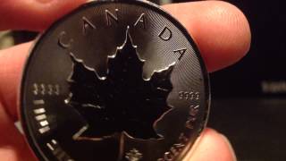 2014 Canada Silver Maple Leaf Unpackaging