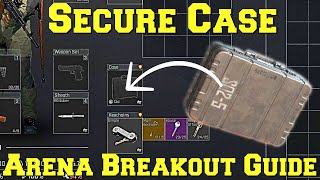 How to Equip Secure Case! | Arena Breakout Infinite | Guide