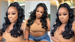 OK! Let's Do Our Hair In Under 30 Minutes! | Outre Converti-Cap Sunday Romance | NIZZY MAC