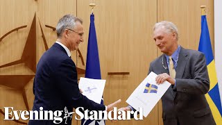 Finland and Sweden submit applications for Nato membership