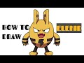 HOW TO DRAW Elekid | POKÉMOM