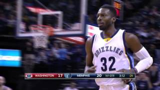 Jeff Green Puts Marcin Gortat on a Poster!