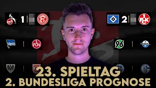 2. Bundesliga Prognose | 23. Spieltag Tipps \u0026 Vorschau | 2024/25