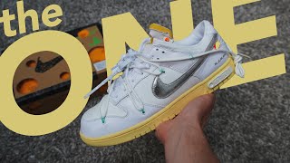 BEST LOT?? Nike Off White Dunk Lot 1 Review