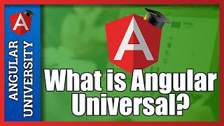 💥 What is Angular Universal?