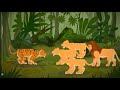 LION VS TIGER ANIMATION