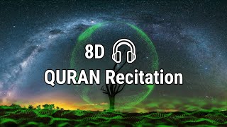 8D Quran Recitation | beautiful quran tilawat