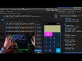 ASMR programing - Make Calculator Using Html and Css | coding ios (iphone) #htmlcsstutorial #coding