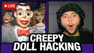 CREEPY DOLL HACKING on OMEGLE (LIVE)