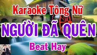 Karaoke Người Đã Quên Tông Nữ Thành Lý Organ
