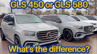 What’s the Difference Between the 2025 Mercedes GLS 450 and GLS 580?